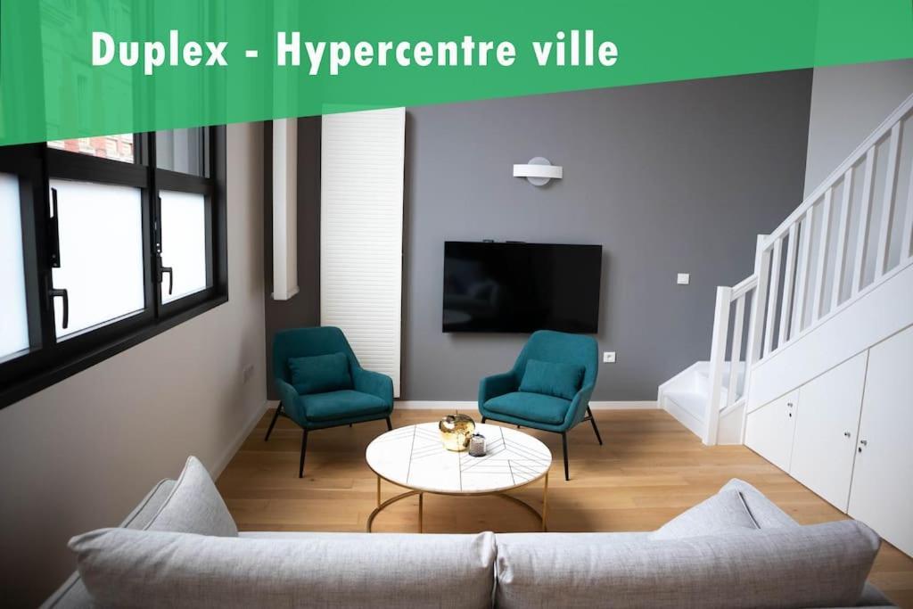 Superbe Duplex En Hypercentre Ville Amiens Exterior foto
