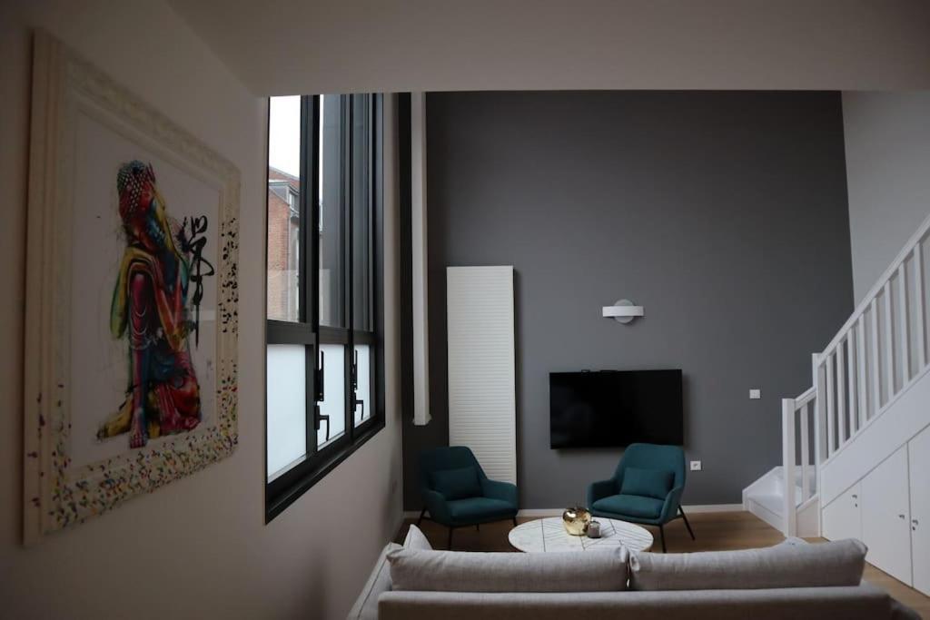 Superbe Duplex En Hypercentre Ville Amiens Exterior foto